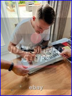 Alexis Mac Allister personally signed Liverpool official street sign proof COA