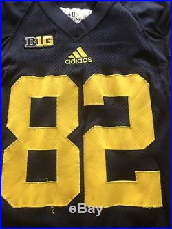 Amara Darboh 2013 Game Used Michigan Football Jersey Signed Seattle Seahawks