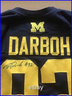 Amara Darboh 2013 Game Used Michigan Football Jersey Signed Seattle Seahawks