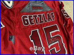 Anaheim Ducks Signed Los Angeles Angels Ryan Getzlaf Authentic Jersey Autograph