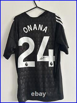 Andre Onana Manchester United Signed Shirt