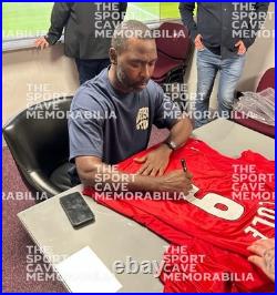 Andy Cole Signed Manchester United 99 Champions League Home Shirt- Deluxe Framed