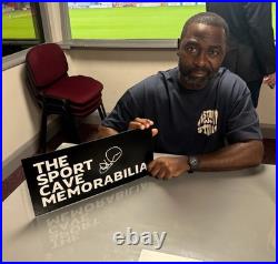 Andy Cole Signed Manchester United 99 Champions League Home Shirt- Deluxe Framed