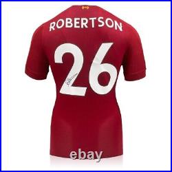Andy Robertson Signed 2019-20 Liverpool Football Shirt