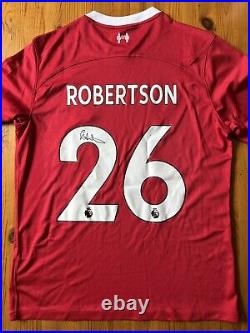 Andy Robertson Signed 2023-24 Liverpool Jersey