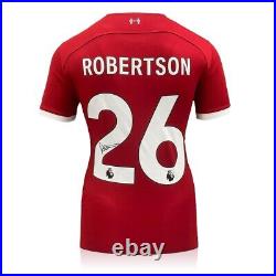 Andy Robertson Signed 2023-24 Liverpool Soccer Jersey