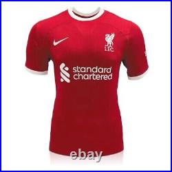 Andy Robertson Signed 2023-24 Liverpool Soccer Jersey