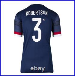 Andy Robertson Signed Scotland Shirt 2020-21, Number 3 Autograph Jersey