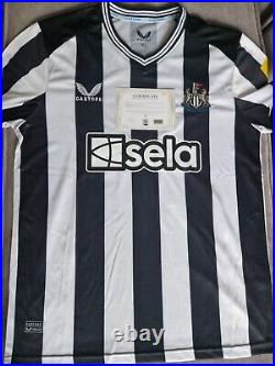 Anthony Gordon Signed Newcastle United Shirt With COA