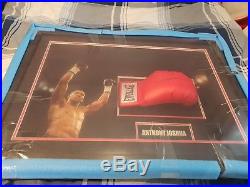 Anthony Joshua Signed Glove in Display Frame unopened in mint condition