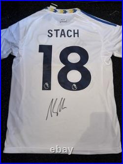 Anton Stach Signed Leeds United Shirt With COA Germany