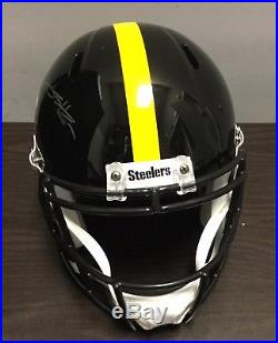 Antonio Brown Signed AUTO Pittsburgh Steelers Riddell Speed Full Size Helmet