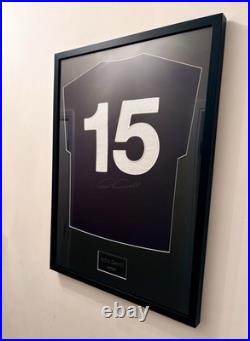 Archie Gemmill Signed Scotland Football Shirt Framed Display No. 15 COA Certified