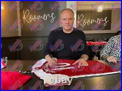 Arsenal Legend Dennis Bergkamp Signed Football Shirt With Proof & Coa