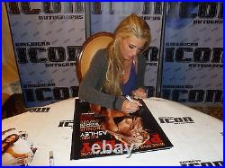 Ashley Massaro Signed Playboy 16x20 Photo Poster PSA/DNA COA WWE Diva Auto 2007
