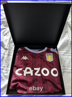 Aston Villa WSL Womens Football Hand Signed Shirt By Entire 2020/21 Squad