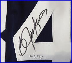 Auburn Tigers Bo Jackson Authentic Autographed Signed Blue Jersey Beckett 179058