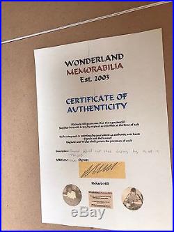 Authentic England 1966 World Cup Team Hand Signed Frame WITH CERTIFICATION
