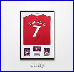 Authentically Signed Cristiano Ronaldo Signed Shirt Manchester United 2008 CL