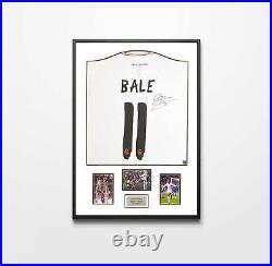 Authentically Signed Gareth bale Signed Shirt- Real Madrid