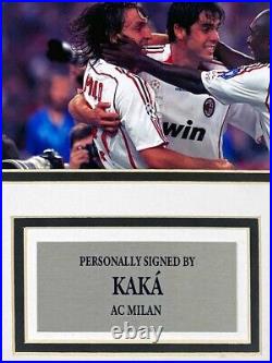 Authentically Signed Kaka Signed Shirt AC milan 2007