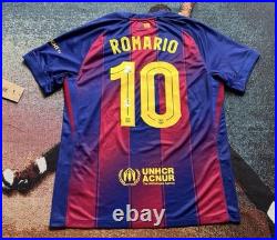 Autographed Romario Nike Barcelona Jersey Fanatics Certified