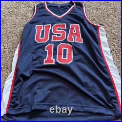 Autographed/Signed Kevin Garnett Minnesota Celtics USA Basketball Jersey JSA COA