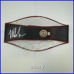 Autographed/Signed MIKE TYSON WBA Boxing Replica Championship Belt Hologram COA