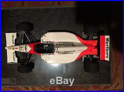 Ayrton Senna Formula 1 F1 Mclaren Honda Tamiya 1/12Th Scale Signed Monaco Grand