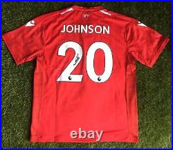 BRENNAN JOHNSON NOTTINGHAM FOREST FC Signed Shirt Premier League COA