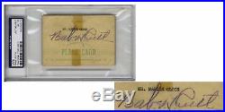Babe Ruth Autograph Signed Signature - Slabbed by PSA/DNA