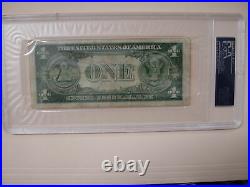 Babe Ruth PSA 8.5 signed 1935 Silver Certificate with NY Football great Ken S