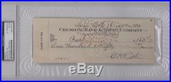 Babe Ruth Psa/dna Certified Signed Original 1940 Bank Check Autograph Certified