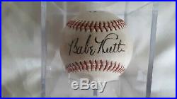 Babe Ruth Signed Autohraphed Baseball. Yankees. Rotman Collectibles Coa. Sealed
