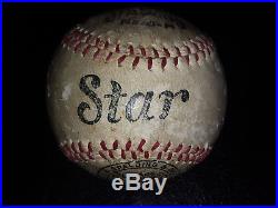 Babe Ruth Single Signed Baseball PSA LOA