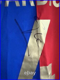 Barcelona Pep Guardiola handsigned anniversary strip with coa