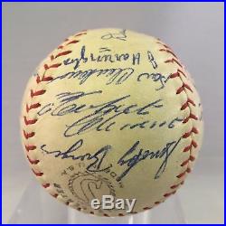 Beautiful 1963 Pittsburgh Pirates Team Signed Baseball Roberto Clemente PSA