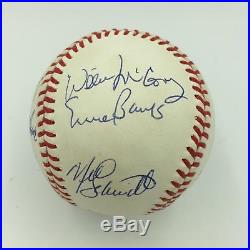 Beautiful 500 Home Run Club Signed Baseball Mickey Mantle Ted Williams PSA DNA