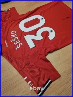 Benjamin Sesko Signed Shirt With Exact Video Proof