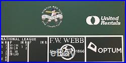 Boston Red Sox Fenway Park Green Monster Sign Collectible 6 Feet Wide! 72 X 12