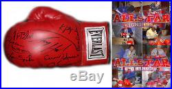 Boxing Glove Signed By 8 Muhammad Ali Opponents Proof