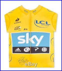 Bradley Wiggins Signed Tour de France Photos & Yellow Jerseys Cycling TDF 2012