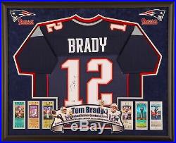Brady, Mahomes ect. Custom Frame your Nike, signed autographed jersey Deluxe NFL