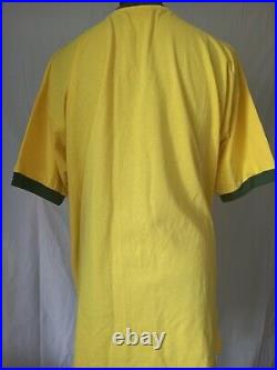 Brazil Retro World Cup Shirt Signed Socrates