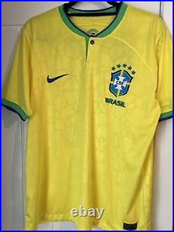 Brazil Shirt Signed By Anthony With COA