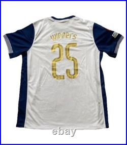 Brennan Johnson Hand Signed Tottenham 2025 Europa League Final Shirt + COA