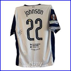 Brennan Johnson Signed Shirt PROOF ACG Authentication JERSEY SPURS TOTTENHAM