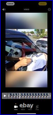 Brennan Johnson Signed Shirt PROOF ACG Authentication JERSEY SPURS TOTTENHAM