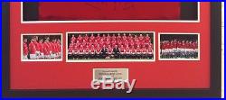 British & Irish Lions Rugby Jersey Signed & FRAMED By 2017 Squad Proof AFTAL COA