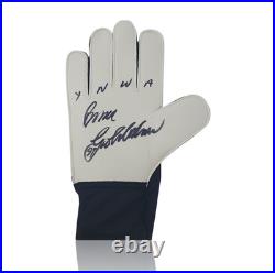 Bruce Grobbelaar Signed Glove & Anfield Sign Bundle